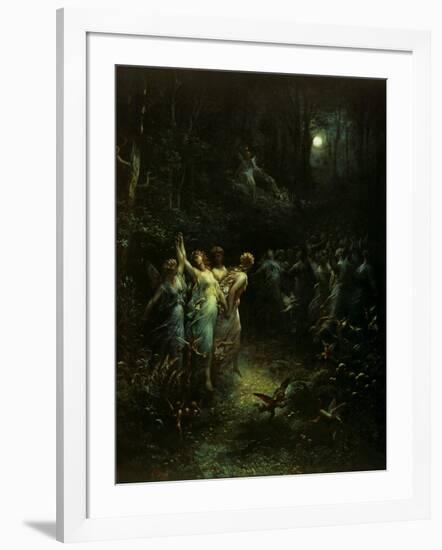 Midsummer Night's Dream-Gustave Doré-Framed Giclee Print