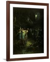 Midsummer Night's Dream-Gustave Doré-Framed Giclee Print