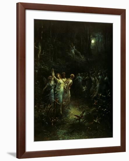 Midsummer Night's Dream-Gustave Doré-Framed Giclee Print