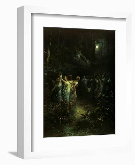 Midsummer Night's Dream-Gustave Doré-Framed Giclee Print