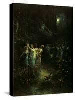 Midsummer Night's Dream-Gustave Doré-Stretched Canvas