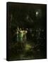 Midsummer Night's Dream-Gustave Doré-Framed Stretched Canvas