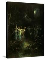 Midsummer Night's Dream-Gustave Doré-Stretched Canvas