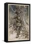 Midsummer Night's Dream-Arthur Rackham-Framed Stretched Canvas