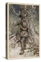 Midsummer Night's Dream-Arthur Rackham-Stretched Canvas