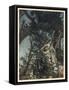 Midsummer Night's Dream-Arthur Rackham-Framed Stretched Canvas