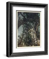 Midsummer Night's Dream-Arthur Rackham-Framed Art Print