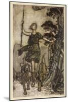 Midsummer Night's Dream-Arthur Rackham-Mounted Art Print