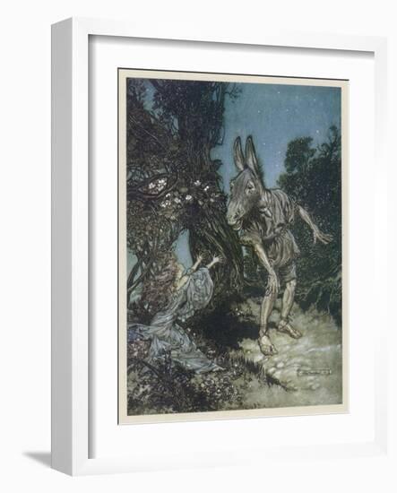 Midsummer Nights Dream-Arthur Rackham-Framed Photographic Print