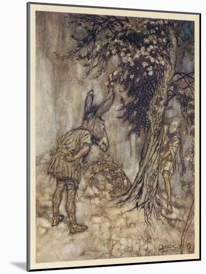 Midsummer Nights Dream-Arthur Rackham-Mounted Art Print