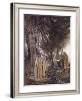 Midsummer Nights Dream-Arthur Rackham-Framed Art Print