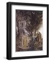 Midsummer Nights Dream-Arthur Rackham-Framed Art Print