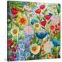 Midsummer’s Dream Floral-Peggy Davis-Stretched Canvas