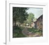 Midsummer Shadows-Willard Leroy Metcalf-Framed Premium Giclee Print