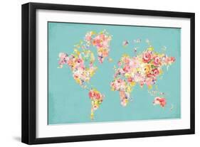 Midsummer World Turquoise-Danhui Nai-Framed Art Print