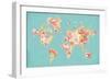 Midsummer World Turquoise-Danhui Nai-Framed Art Print