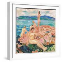 Midsummer-Edvard Munch-Framed Giclee Print