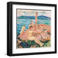 Midsummer-Edvard Munch-Framed Giclee Print