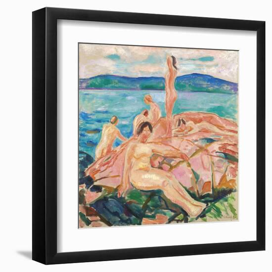 Midsummer-Edvard Munch-Framed Giclee Print