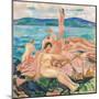 Midsummer-Edvard Munch-Mounted Giclee Print
