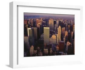 Midtown and Upper Manhattan, NY-Rudi Von Briel-Framed Photographic Print