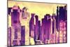 Midtown Buildings-Philippe Hugonnard-Mounted Giclee Print