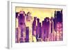 Midtown Buildings-Philippe Hugonnard-Framed Giclee Print