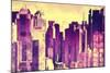 Midtown Buildings-Philippe Hugonnard-Mounted Giclee Print