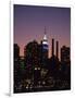 Midtown East Skyline at Dusk, NYC-Barry Winiker-Framed Photographic Print