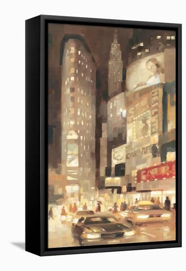 Midtown Glow-Paulo Romero-Framed Stretched Canvas