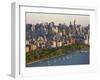 Midtown Mahattan and Hudson River, New York, USA-Peter Adams-Framed Photographic Print