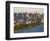 Midtown Mahattan and Hudson River, New York, USA-Peter Adams-Framed Photographic Print