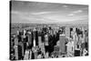 Midtown Manhattan Aerial View-rebelml-Stretched Canvas