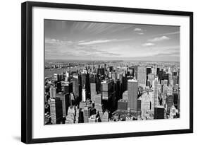 Midtown Manhattan Aerial View-rebelml-Framed Photographic Print