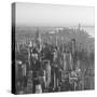 Midtown Manhattan and Lower Manhattan Behind, New York City, New York, USA-Jon Arnold-Stretched Canvas