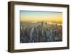 Midtown Manhattan and Lower Manhattan Behind, New York City, New York, USA-Jon Arnold-Framed Photographic Print