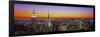 Midtown Manhattan at Sunset, NYC-Richard Berenholtz-Framed Art Print