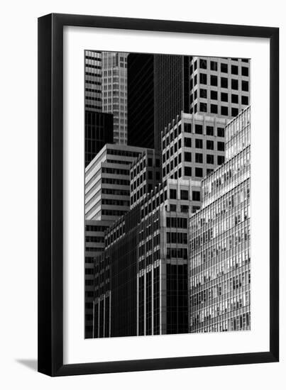 Midtown Manhattan East-Jeff Pica-Framed Photographic Print