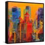 Midtown Manhattan from The Waldorf-Peter Graham-Framed Stretched Canvas