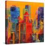 Midtown Manhattan from The Waldorf-Peter Graham-Stretched Canvas