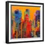 Midtown Manhattan from The Waldorf-Peter Graham-Framed Giclee Print