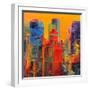 Midtown Manhattan from The Waldorf-Peter Graham-Framed Giclee Print