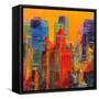 Midtown Manhattan from The Waldorf-Peter Graham-Framed Stretched Canvas