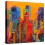 Midtown Manhattan from The Waldorf-Peter Graham-Stretched Canvas