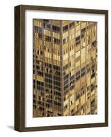 Midtown Manhattan Office Building-David Jay Zimmerman-Framed Photographic Print