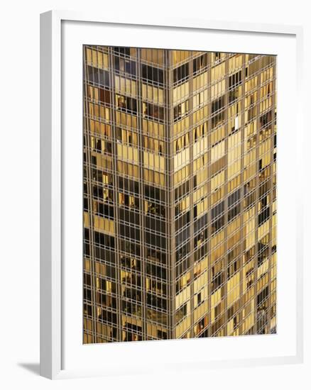 Midtown Manhattan Office Building-David Jay Zimmerman-Framed Photographic Print