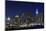 Midtown Manhattan Skyline at Night Lights, New York City-Zigi-Mounted Photographic Print