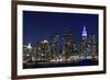 Midtown Manhattan Skyline at Night Lights, New York City-Zigi-Framed Photographic Print