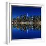 Midtown Manhattan Skyline at Night Lights, New York City-Zigi-Framed Photographic Print