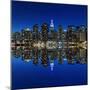 Midtown Manhattan Skyline at Night Lights, New York City-Zigi-Mounted Photographic Print